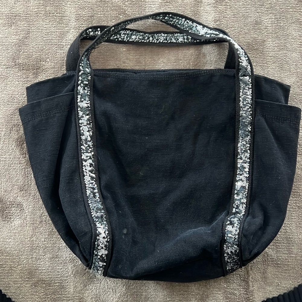Gap Cotton and Linen Sequined Tote